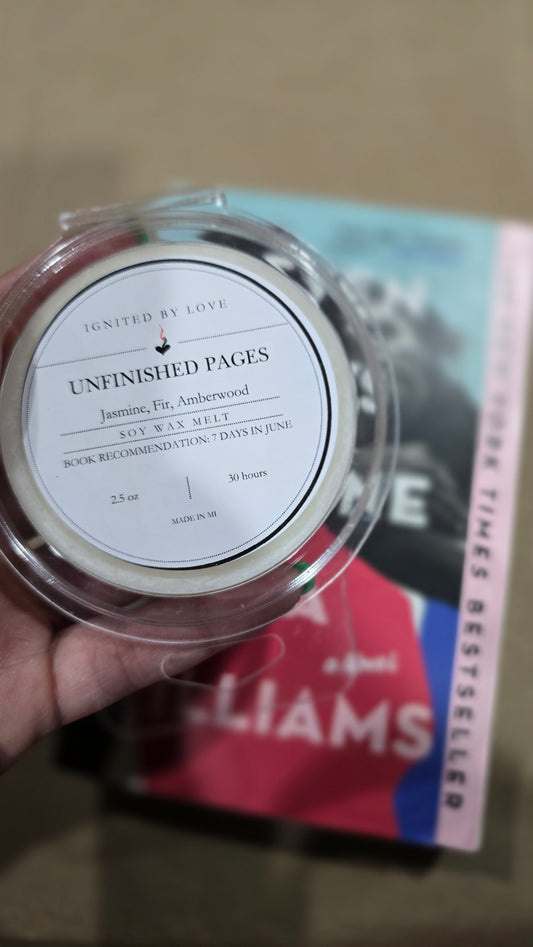 Unfinished Pages Wax Melts